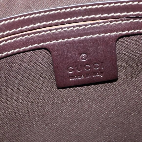 GUCCI GG Supreme Shoulder Bag PVC Beige Gold - Picture 11 of 15